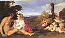  Tiziano: "Allegoria delle tre età della vita"