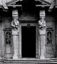 SANTUARIO DELLA BEATA VERGINE DEI MIRACOLI - Decorazioni della facciata