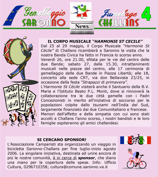  	Il corpo musicale "Harmonie St Cecile"
