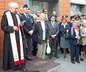 il monumento agli aviatori dItalia - il taglio del nastro