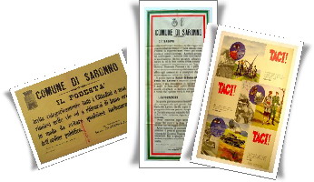 Manifesti archiviio foto