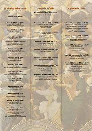 Saronno musica - programma